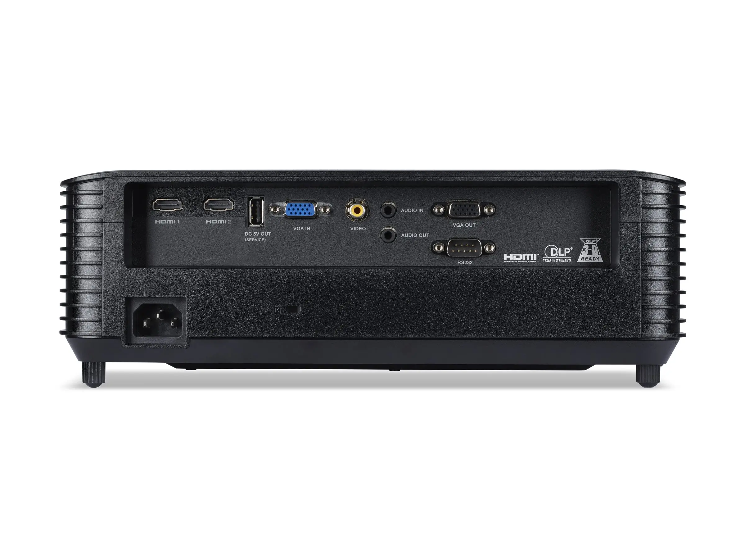 Proiector multimedia, Acer X1328, DLP, WXGA (1280 x800), 5000 ANSI lumeni, 20 000:1, 1.1x, compatibil 3D, HDMI 1.4x2, VGA intrare/ieșire, ieșire - image 3