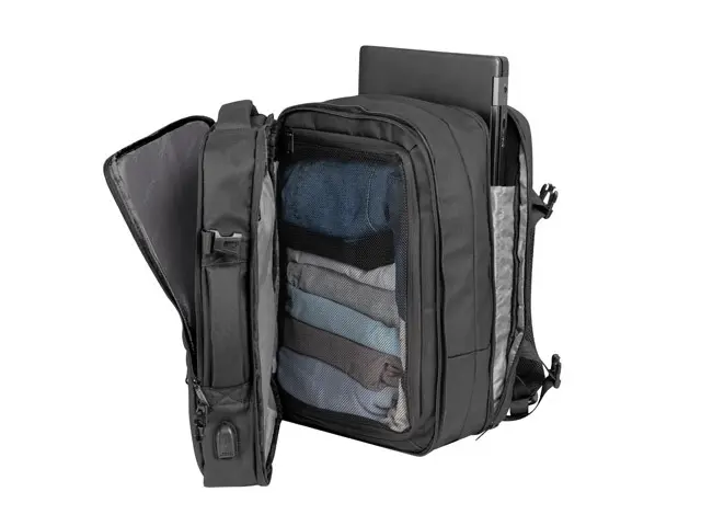 Раница, Natec Laptop Backpack Camel Pro 17.3" Black - image 13