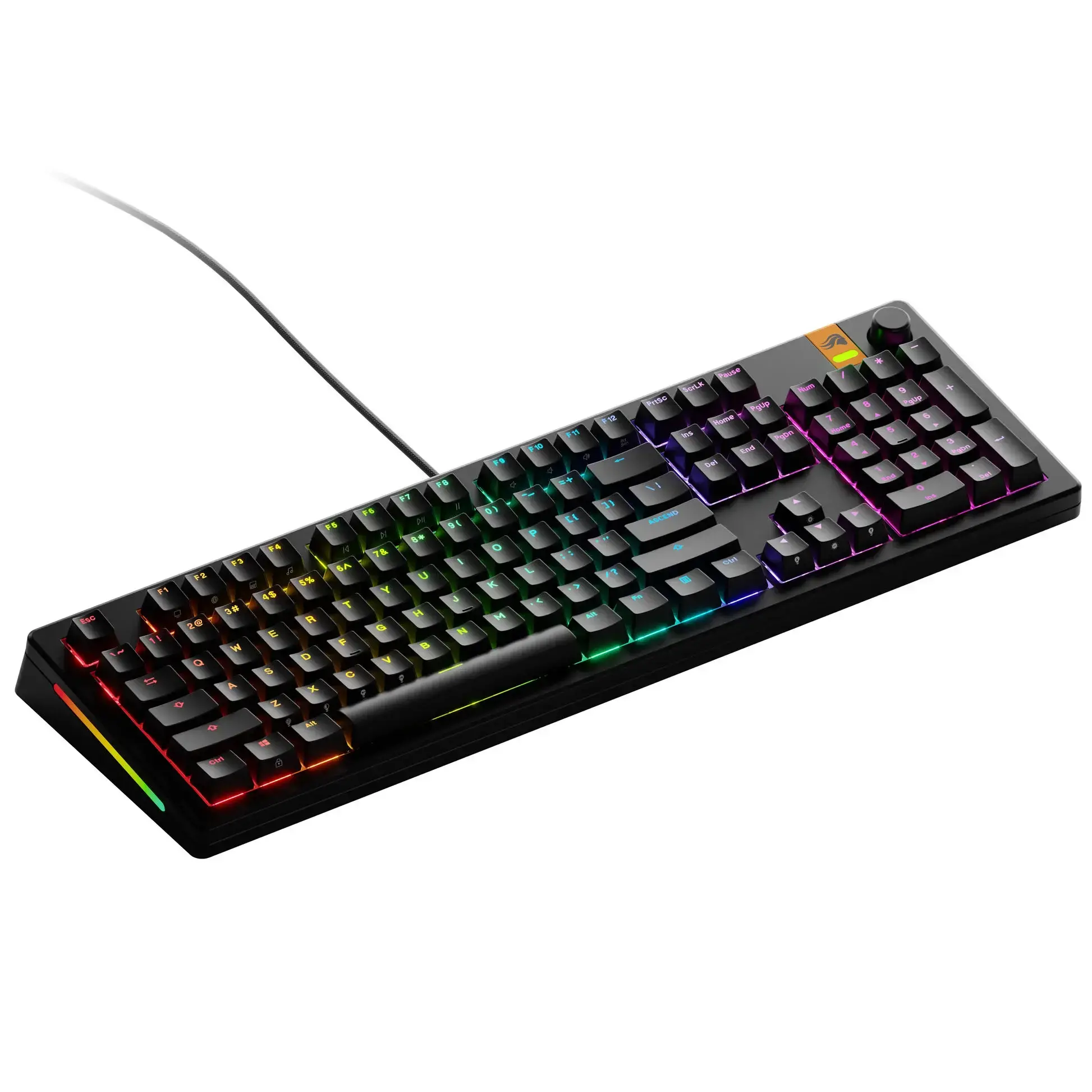 Gaming μηχανικό πληκτρολόγιο Glorious GMMK 3 HE 100% Μαύρο - Fox HE Switches - image 1