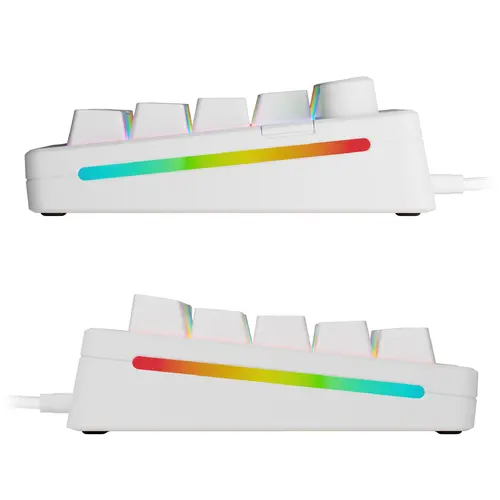 Геймърска механична клавиатура Glorious GMMK 3 65% White - Fox Linear Switches - image 2