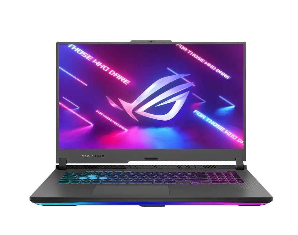 Лаптоп, Asus ROG Strix G17 G713PU-LL109W,AMD Ryzen 9 7940HX (6-core/32-thread, 64MB L3 cache, up to 5.2 GHz max boost), 17.3" WQHD (2560 x 1440) 16:9 240Hz,16GB DDR5 , 1TB SSD,  RTX 4050 ,6GB GDDR6, WiFi 6,RGB, Windows 11,Eclipse Gray