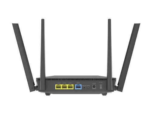 Рутер, Asus Wireless Router, RT-AX52, Dual-Band, Dual-Core 1.3GHz CPU, 128MB/256MB, Gigabit, Instant Guard, Traditional QoS, VPN server/client, IPTV, OFDMA, Beamforming, AiMesh - image 4