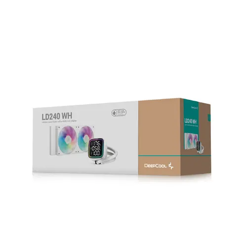 DeepCool Răcire cu apă LD240 WH - Ecran LED, A-RGB - 6