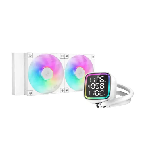 DeepCool Răcire cu apă LD240 WH - Ecran LED, A-RGB - 1