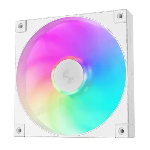 DeepCool Комплект вентилатори Fan Pack 3-in-1 3x140mm - FD14 White, Addressable RGB - image 1
