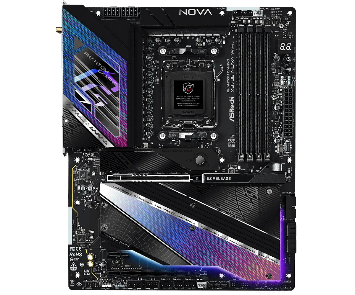 ASROCK X870E Nova Wifi ATX AM5 DDR5