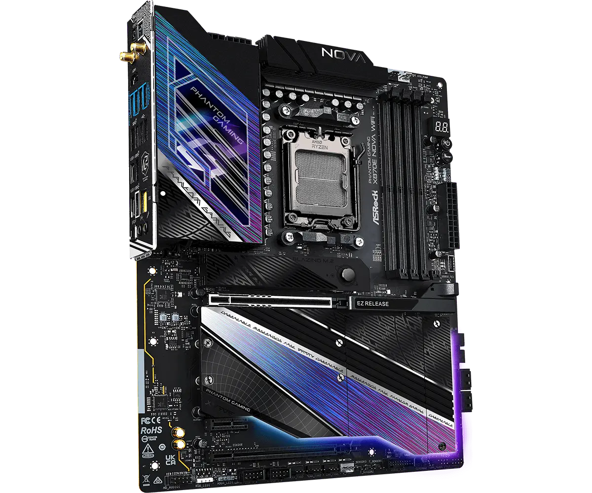 ASROCK X870E Nova Wifi ATX AM5 DDR5 - image 1