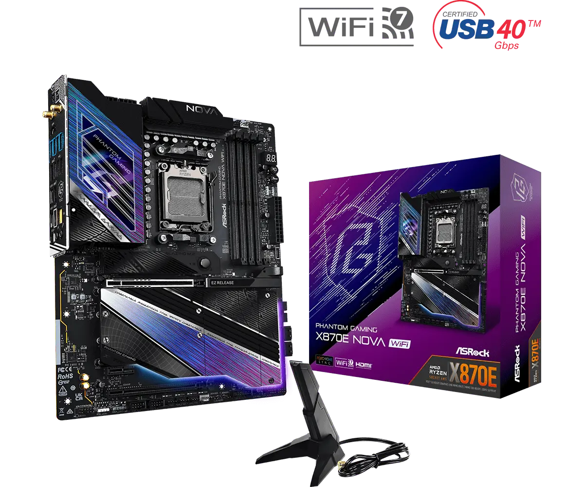ASROCK X870E Nova Wifi ATX AM5 DDR5 - image 4