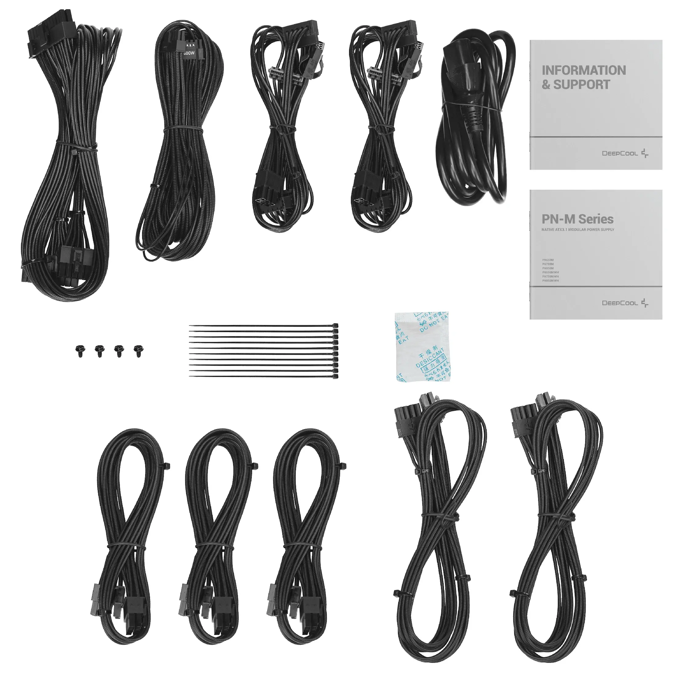 DeepCool захранване PSU ATX 3.1 850W Gold, Full Modular - PN850-M - image 8