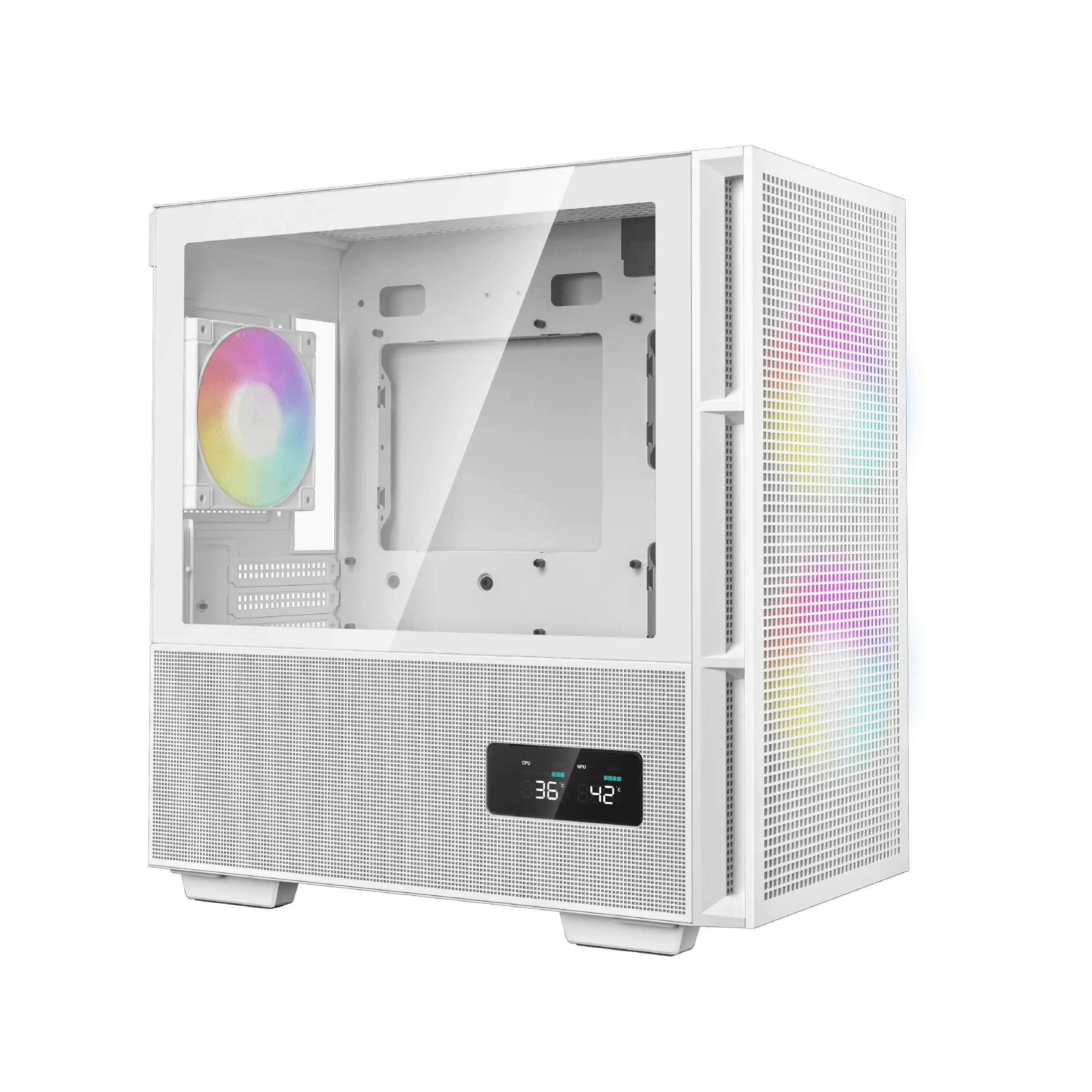 DeepCool кутия Case mATX - CH360 DIGITAL WH - image 1