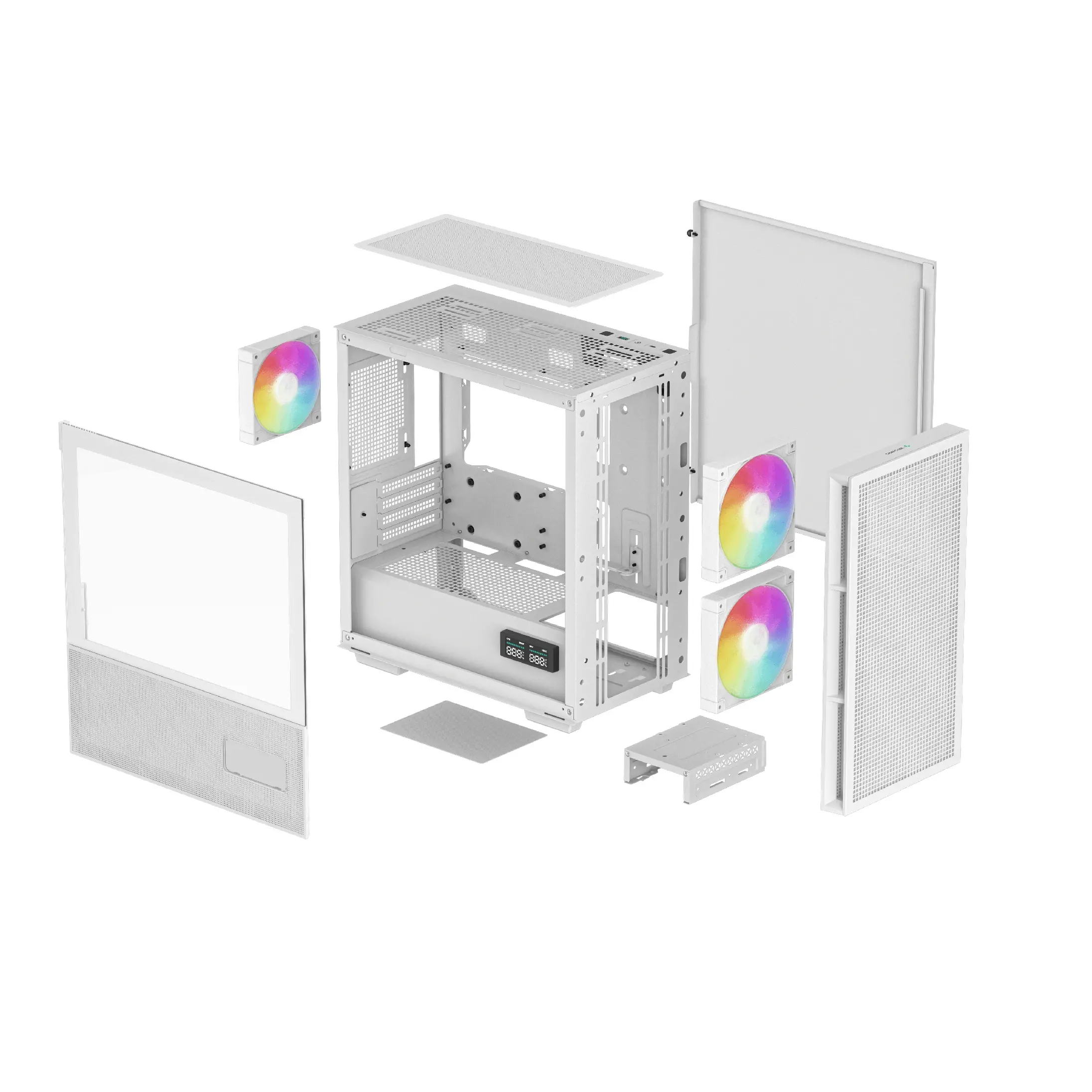 DeepCool кутия Case mATX - CH360 DIGITAL WH - image 12