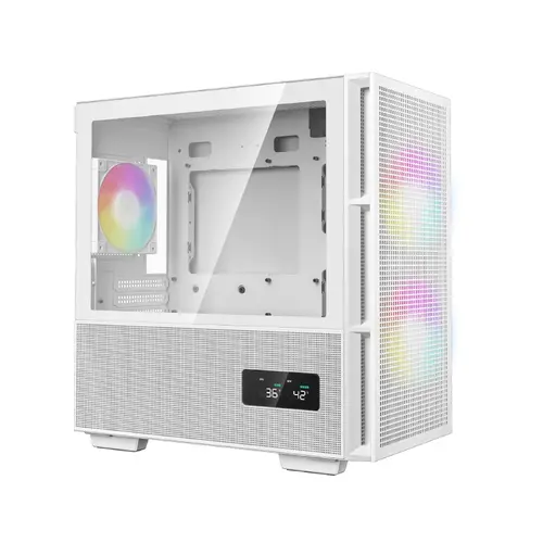 DeepCool кутия Case mATX - CH360 DIGITAL WH - image 1