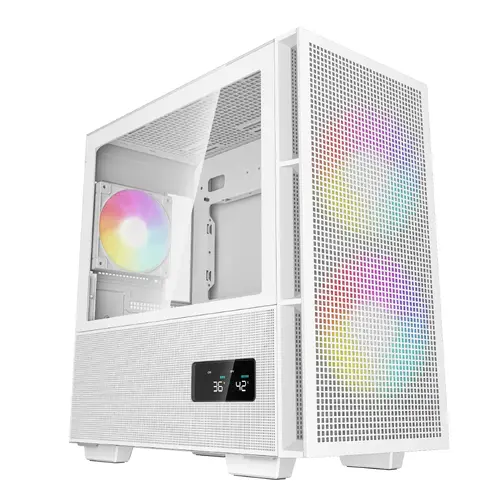 DeepCool carcasă mATX - CH360 DIGITAL WH - 1