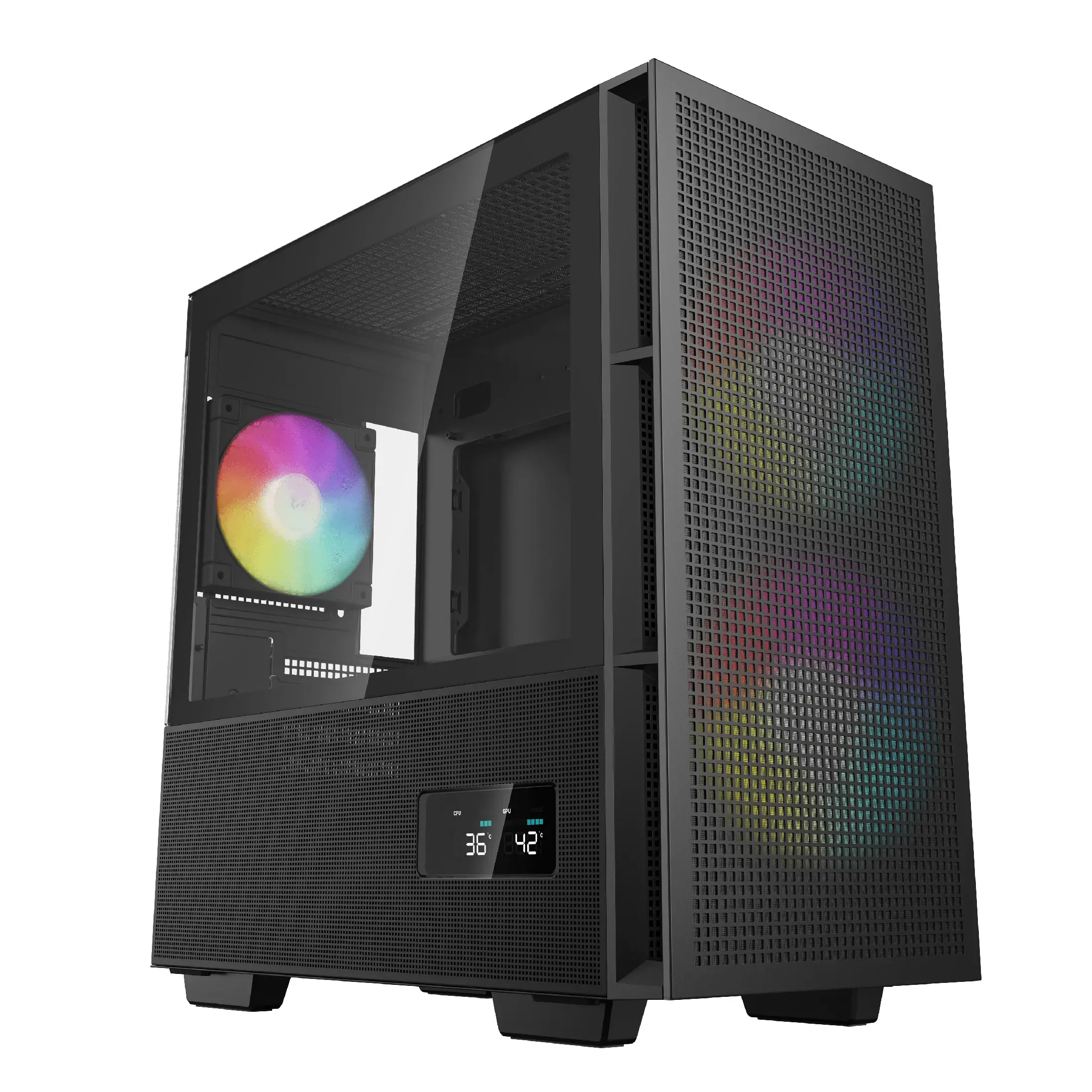 DeepCool carcasă mATX - CH360 DIGITAL