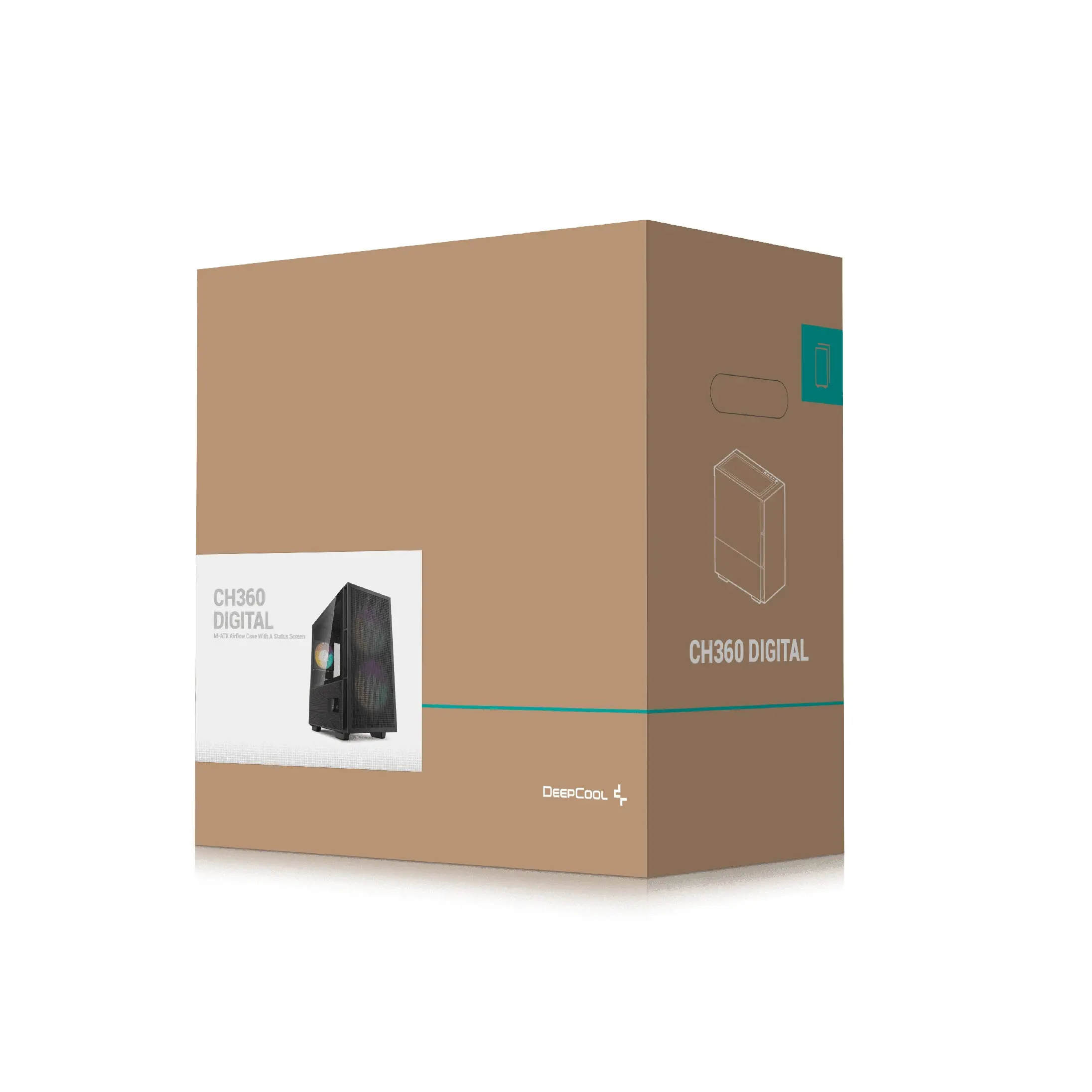 DeepCool кутия Case mATX - CH360 DIGITAL - image 14