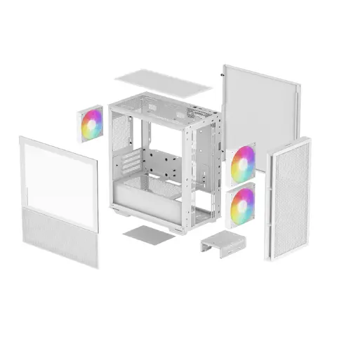 DeepCool кутия Case mATX - CH360 WH - image 12