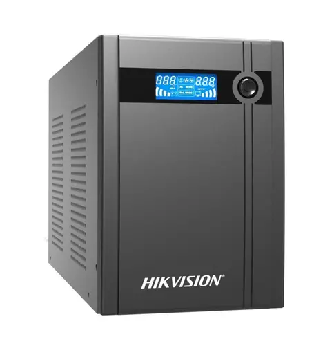 UPS Hikvision DS-UPS3000, 3000VA/ 1800W, ТЗИ, 4 x 12V 9Ah, LCD Screen