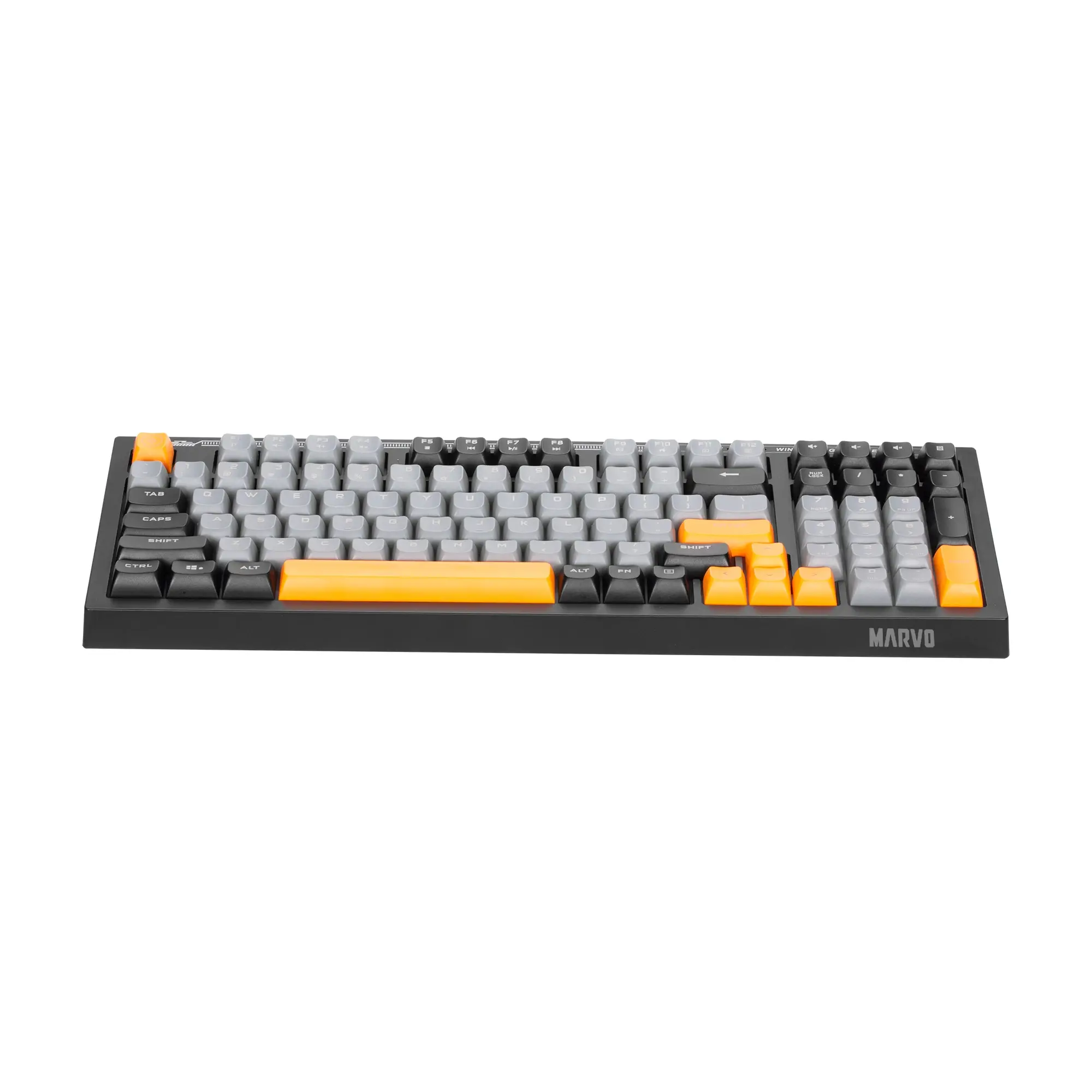 Marvo геймърска клавиатура Gaming Keyboard Soldat S50B - Rainbow, 98 keys - MARVO-K638B - image 4