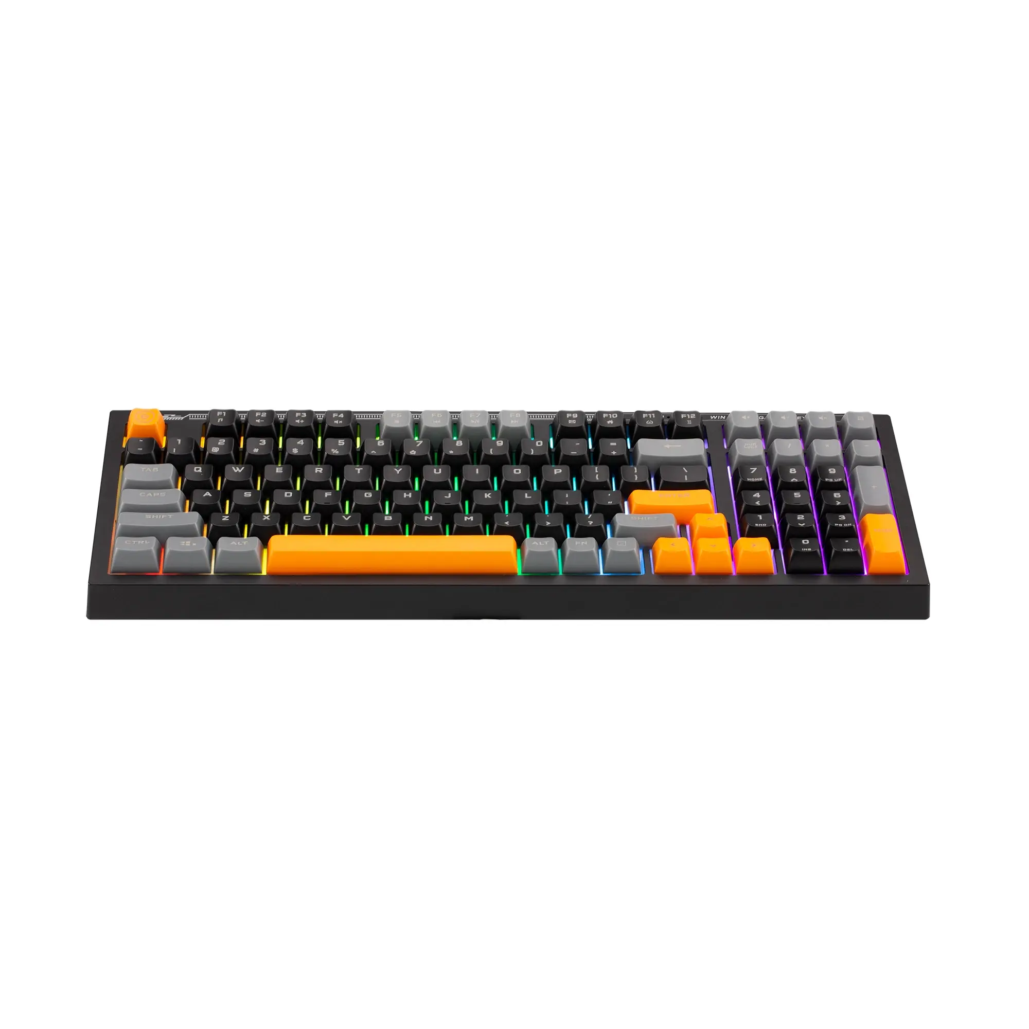 Marvo геймърска клавиатура Gaming Keyboard Soldat S50A - Rainbow, 98 keys - MARVO-K638A - image 2