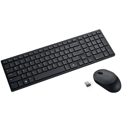 Dell Silent Keyboard and Mouse - KM555 - US International (QWERTY)