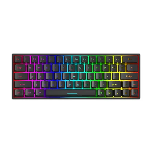 Marvo безжична механична геймърска клавиатура Wireless Gaming Mechanical keyboard Shogo 63W - KG955W - Bluetooth 5.0, 2.4G
