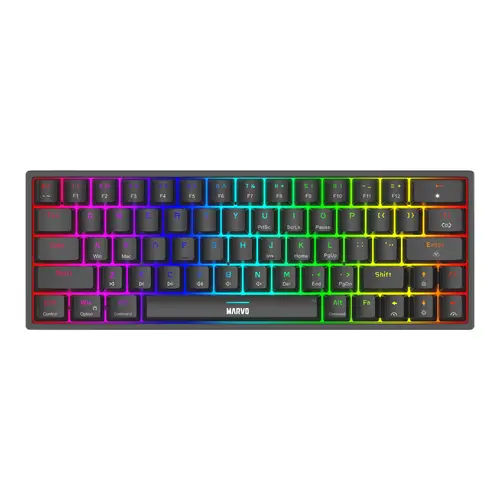 Marvo gaming πληκτρολόγιο, μηχανικό Shogo 63 - TKL, 63 πλήκτρα - KG955 - 1