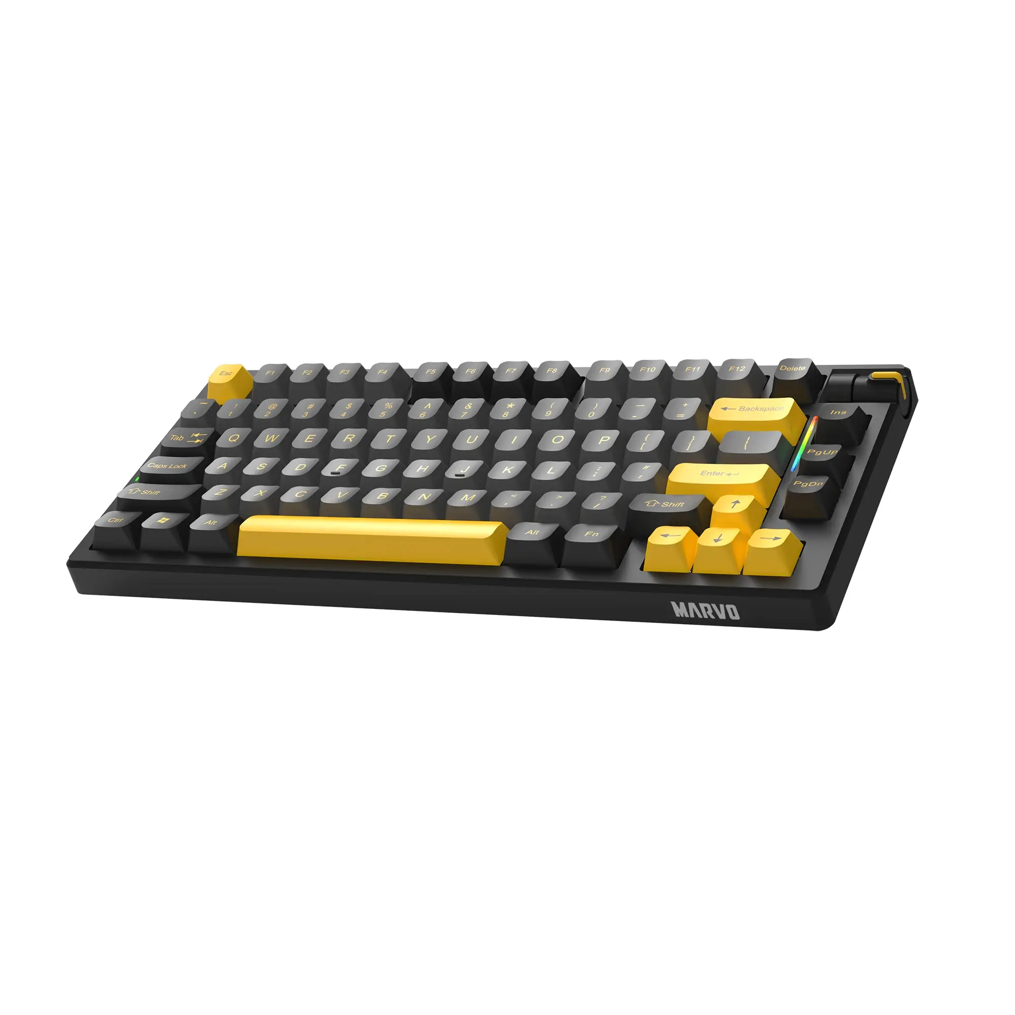 Marvo безжична механична геймърска клавиатура Wireless Gaming Mechanical keyboard Mega 80W - KG958W - Bluetooth 5.0, 2.4G - image 1
