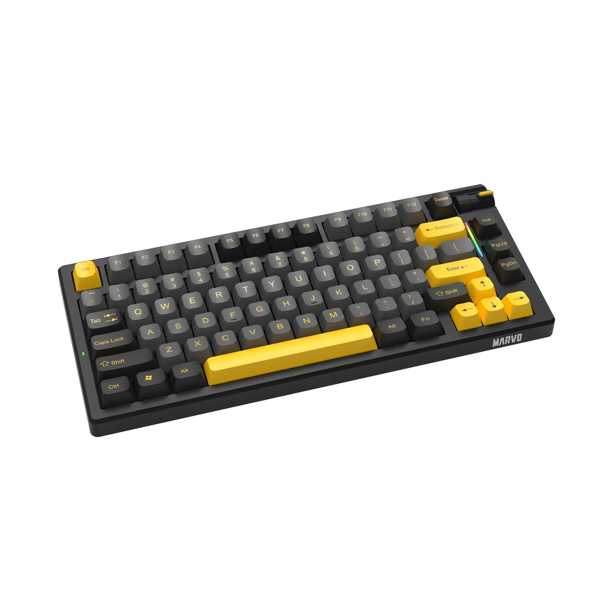 Marvo безжична механична геймърска клавиатура Wireless Gaming Mechanical keyboard Mega 80W - KG958W - Bluetooth 5.0, 2.4G - image 2