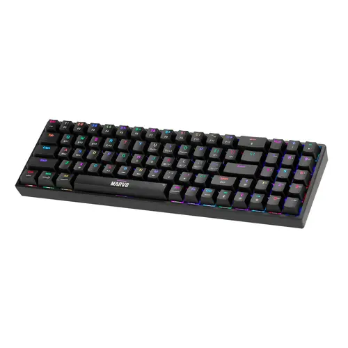 Marvo безжична механична геймърска клавиатура Wireless Gaming Mechanical keyboard Shogo 78W - KG956W - Bluetooth 5.0, 2.4G - image 3