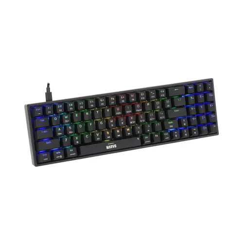 Marvo геймърска клавиатура Gaming Keyboard Shogo 78 - RGB, 78 keys - MARVO-KG956 - image 1