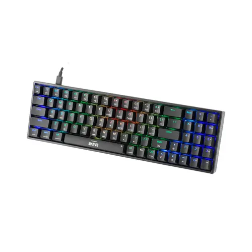 Marvo геймърска клавиатура Gaming Keyboard Shogo 78 - RGB, 78 keys - MARVO-KG956 - image 2