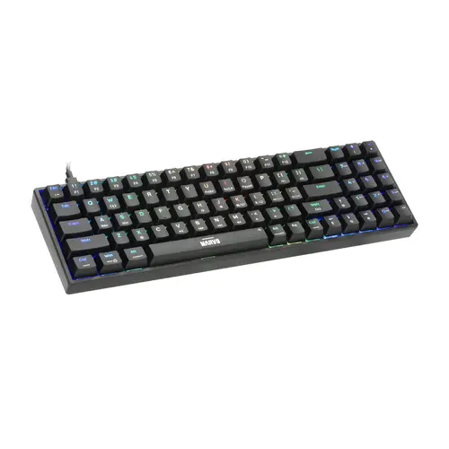 Marvo геймърска клавиатура Gaming Keyboard Shogo 78 - RGB, 78 keys - MARVO-KG956 - image 4