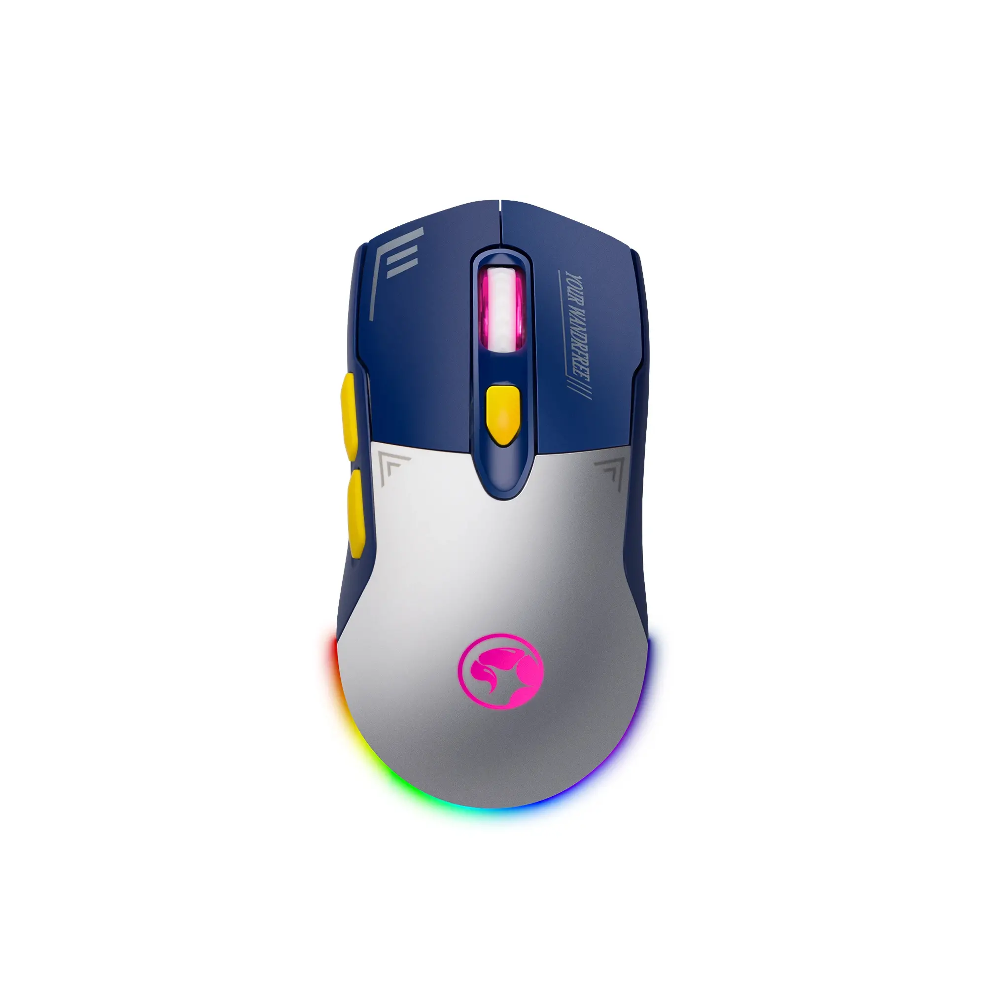 Marvo ασύρματο gaming ποντίκι Duke 20 Λευκό G803W WB - 4800dpi, 2.4G, Bluetooth