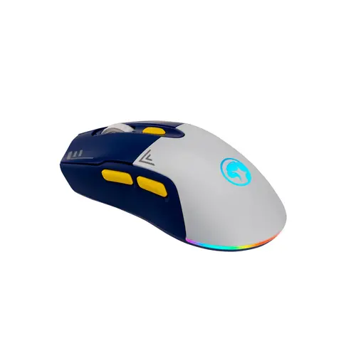 Marvo mouse de gaming fără fir Duke 20 Alb G803W WB - 4800dpi, 2.4G, Bluetooth - 2