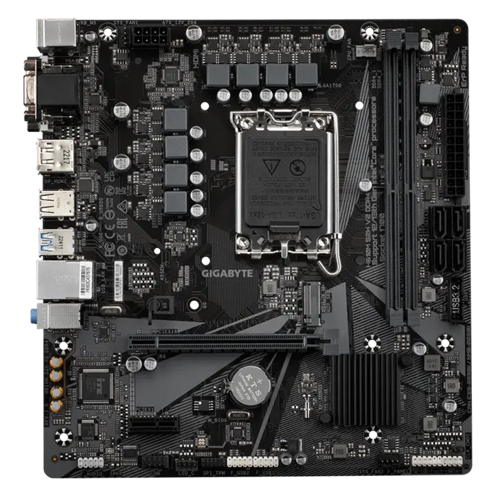 Дънна платка, GIGABYTE GB H610M S2H V2 /DDR5 /LGA1700 - image 1