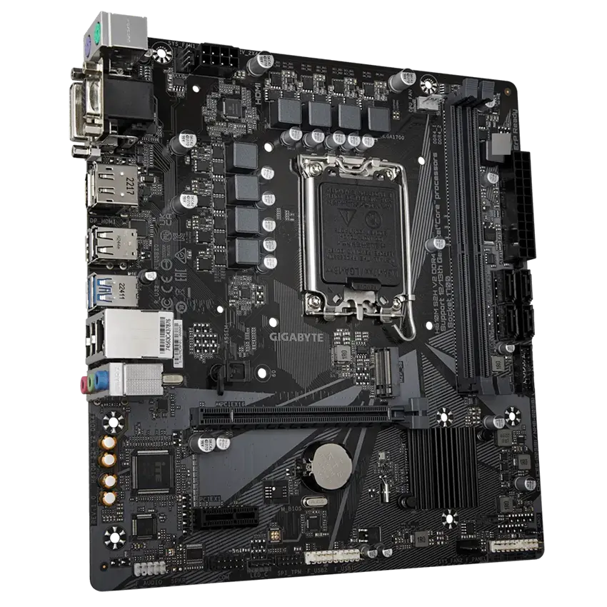Дънна платка, GIGABYTE GB H610M S2H V2 /DDR5 /LGA1700 - image 2