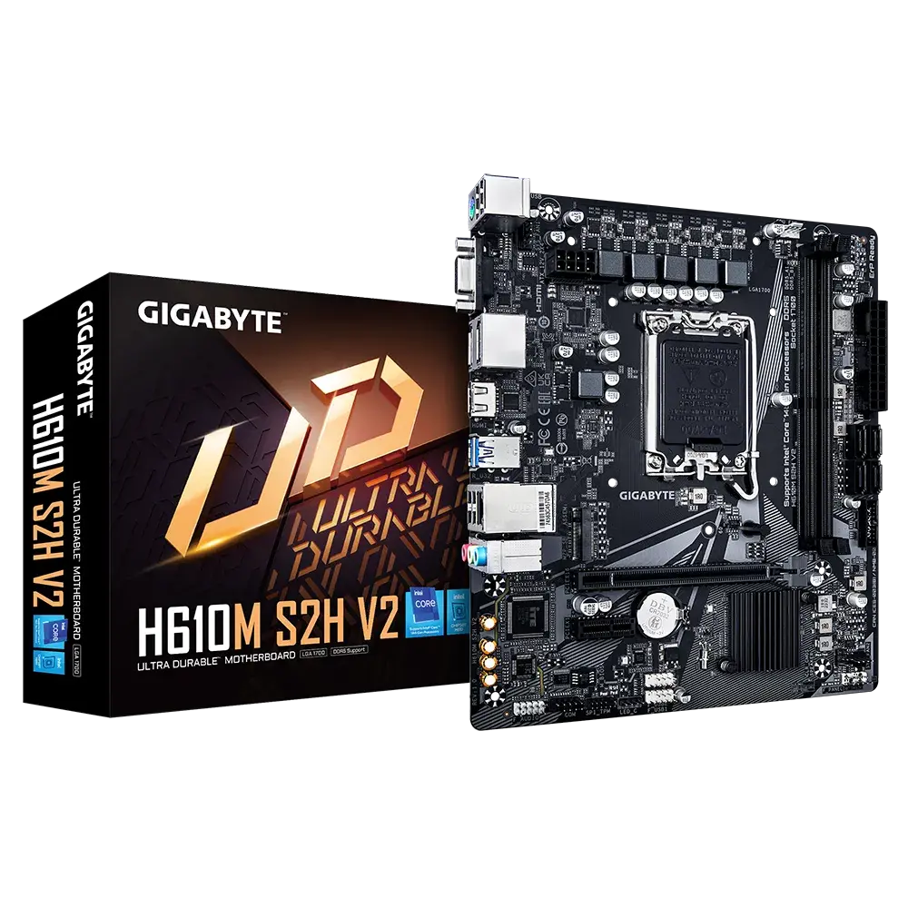 Μητρική κάρτα, GIGABYTE GB H610M S2H V2 /DDR5 /LGA1700 - image 4