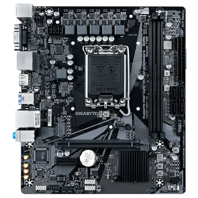 Дънна платка, GIGABYTE GB H610M S2H V2 /DDR5 /LGA1700 - image 5