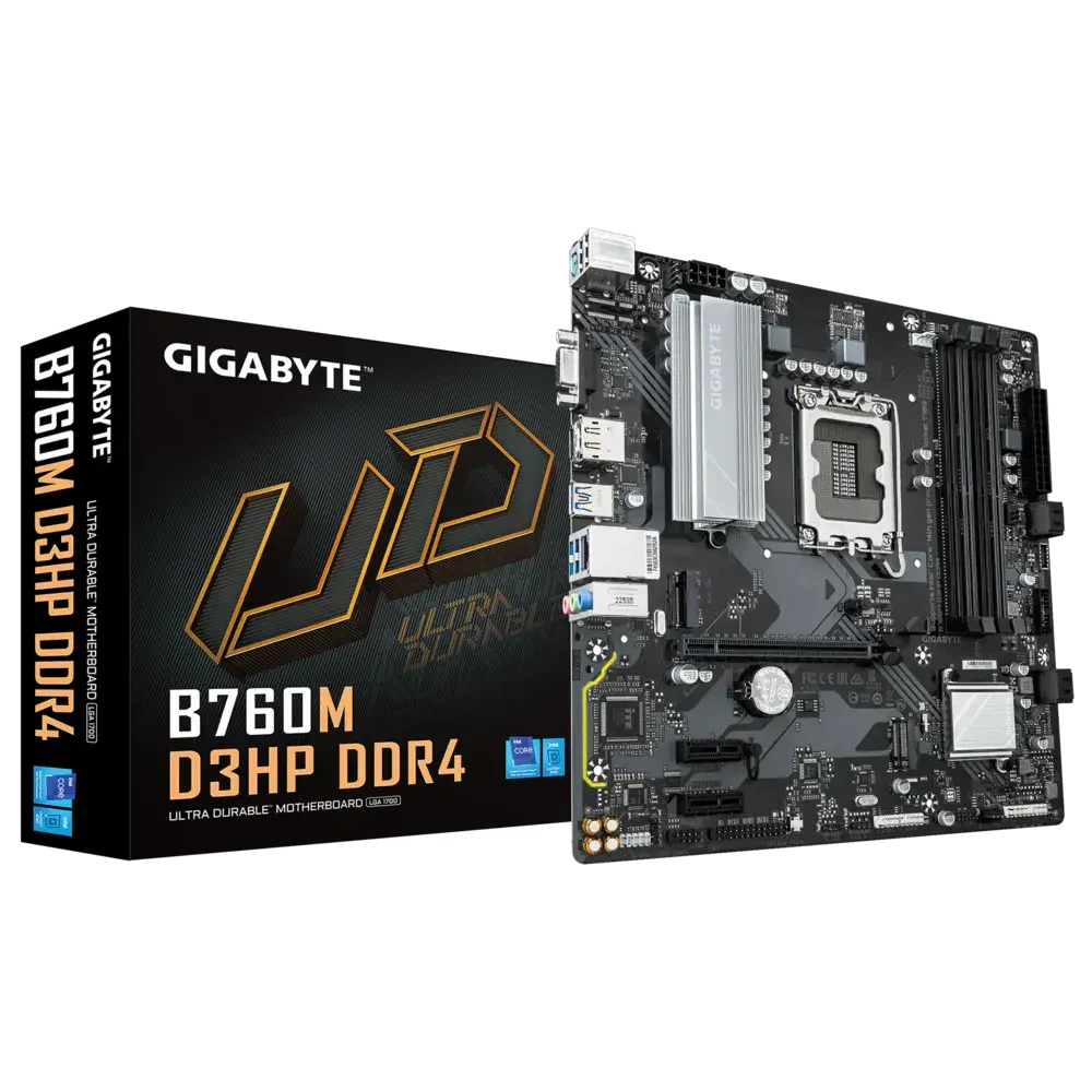 Дънна платка, GIGABYTE GB B760M D3HP DDR4 /LGA1700