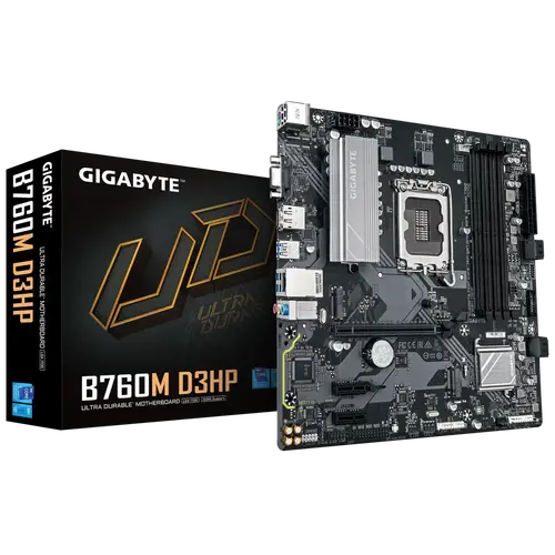 Placă de bază, GIGABYTE GB B760M D3HP /LGA1700 - 4