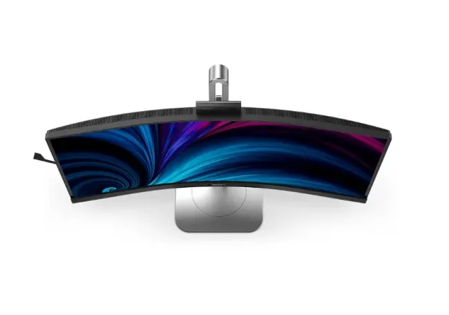 Монитор, Philips 34B2U6603CH, 34" Curved 1500R VA WLED, 3440x1440@120Hz, 4ms GtG, 550cd m/2, 4000:1, 50M:1DCR, Adaptive Sync, FlickerFree, SoftBlue, 5Wx2, Tilt, Height Adjust, Swivel, 2xHDMI, DP, USB hub - image 6