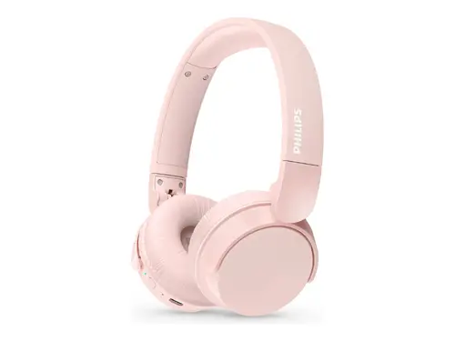 PHILIPS Bluetooth слушалки 32мм мембрани меки наушници розов
