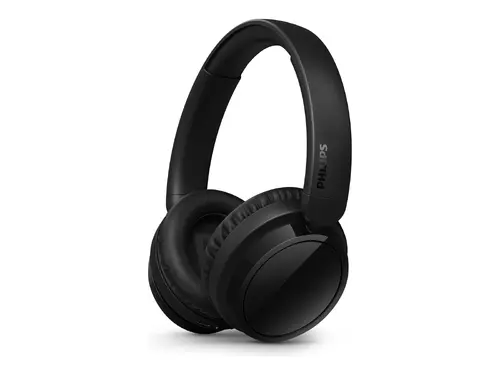 PHILIPS Bluetooth слушалки 40мм мембрани меки наушници 65 часа време за разговори черни