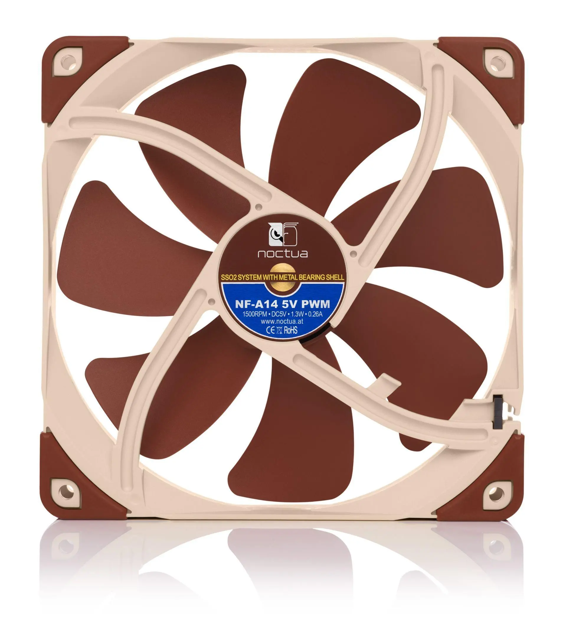 Noctua Ανεμιστήρας 140mm 5V, PWM, USB - NF-A14 5V PWM - image 2