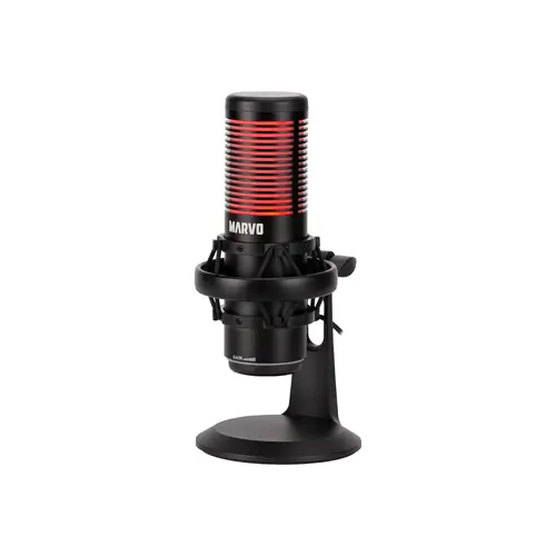 Marvo Геймърски микрофон Gaming USB Microphone - Blast 60 Black - MIC-07 - USB, RGB - image 1