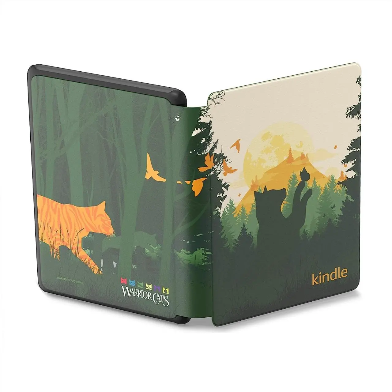 eBook четец Kindle Paperwhite Kids 6.8", 16GB, 2021, 11 генерация, IPX8, Warrior Cats - image 1