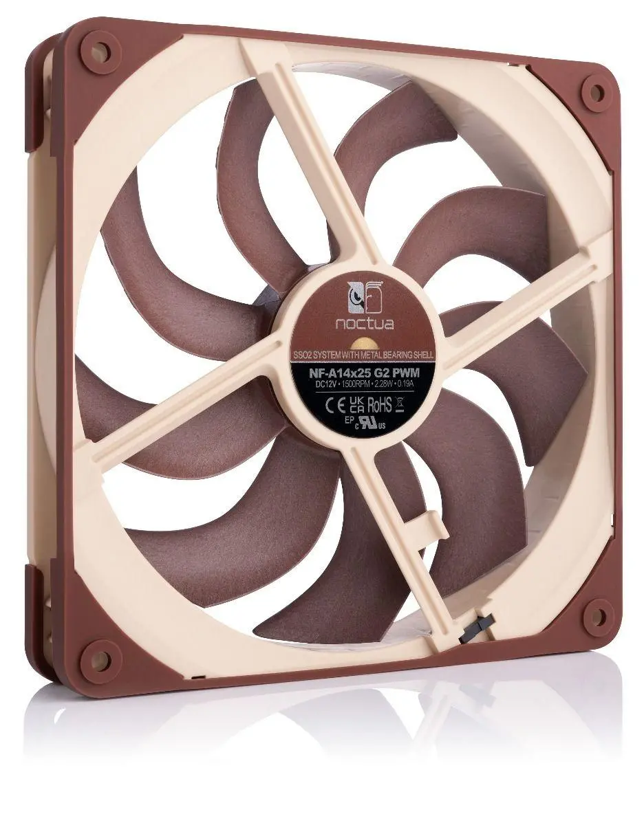 Noctua вентилатор Fan 140mm - NF-A14x25 G2 PWM - image 2