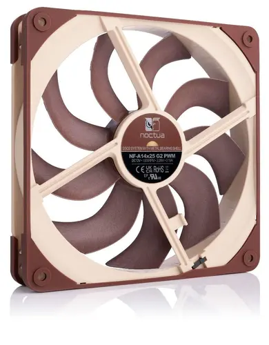 Noctua вентилатор Fan 140mm - NF-A14x25 G2 PWM - image 2