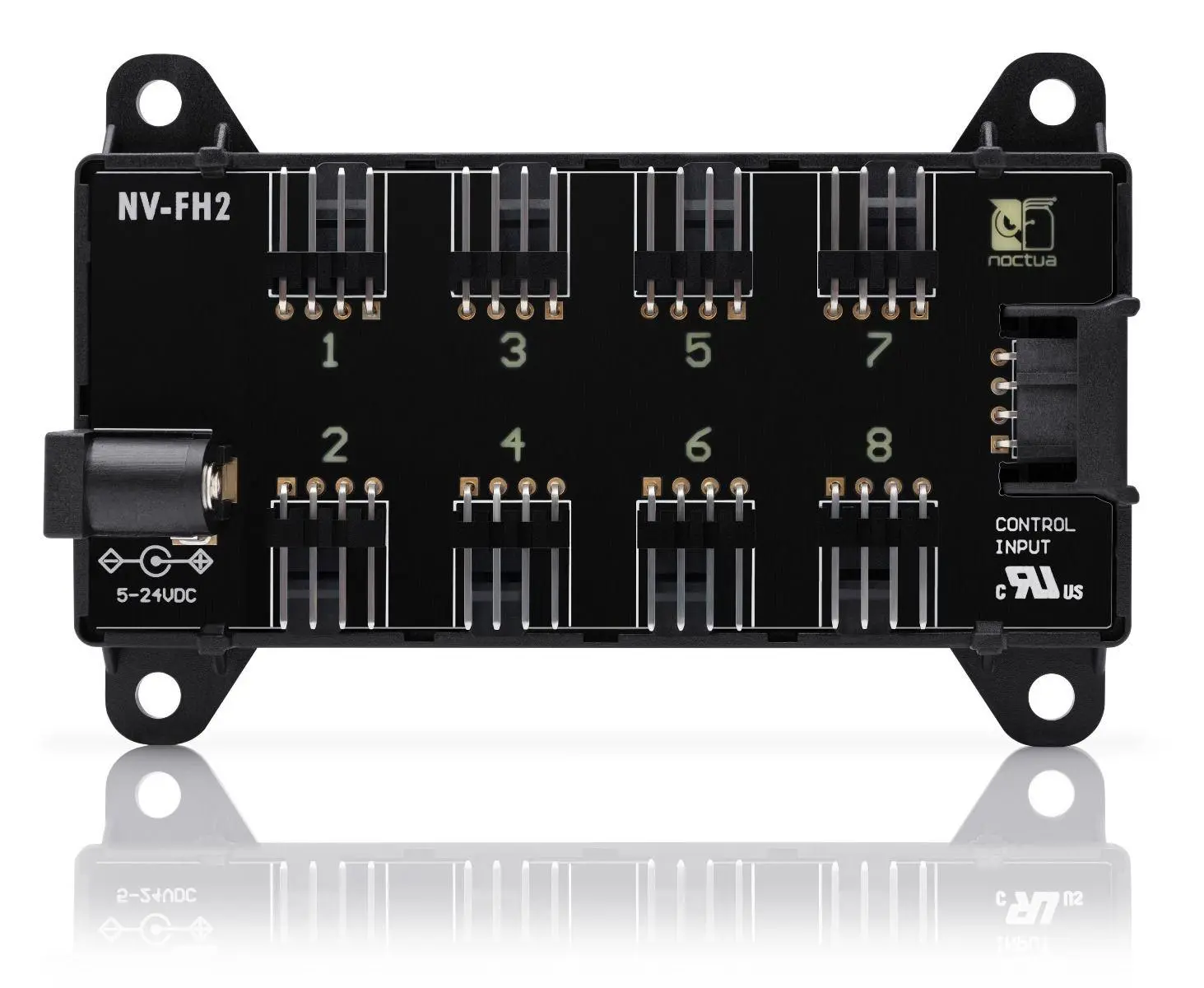Noctua splitter pentru ventilatoare Fan Hub - 8 port PWM 5V/12V/24V - NV-FH2
