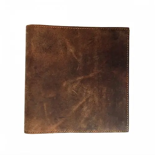 Carnețel din piele Lamali Pundit, 116 pag. 21x21 cm - 1